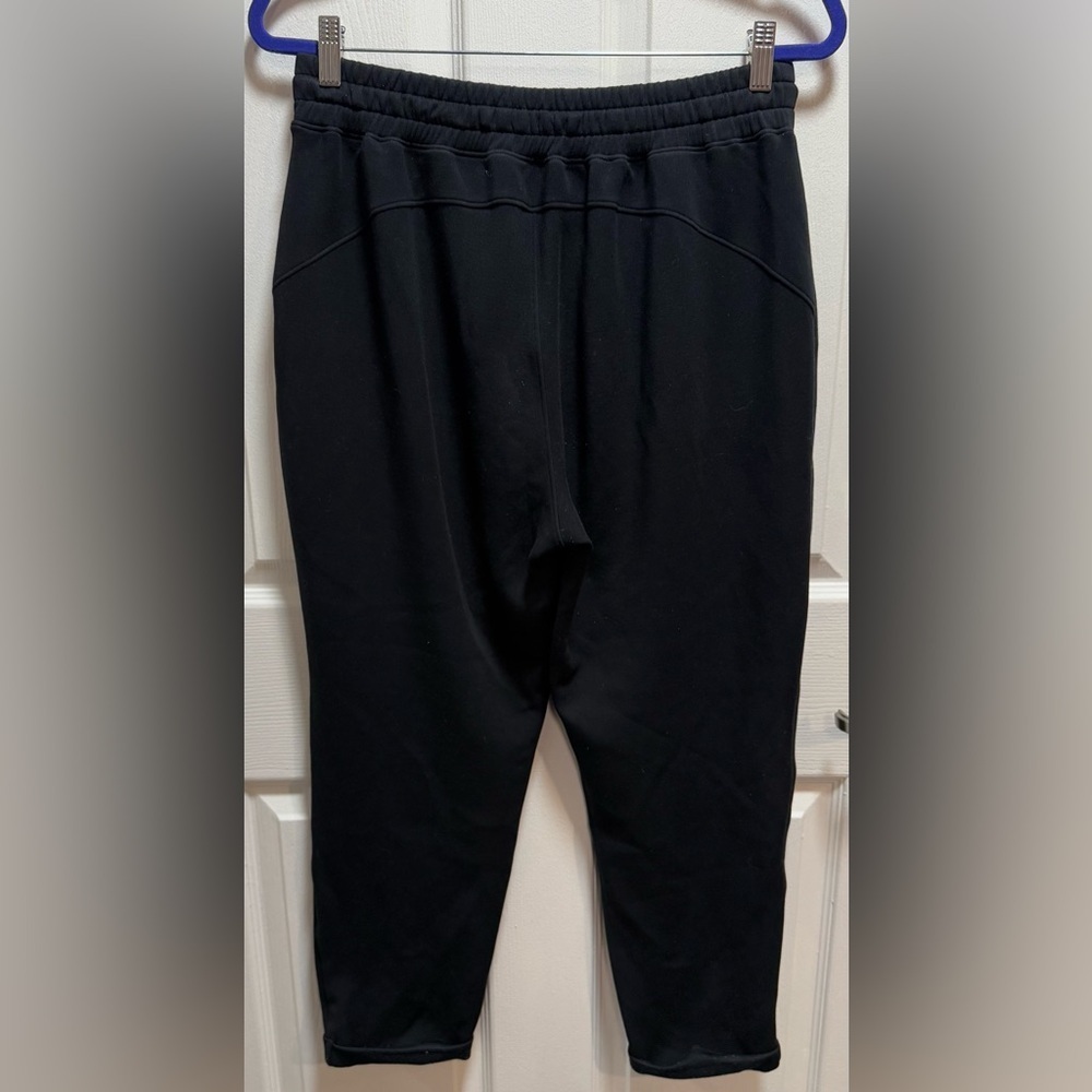 SPANX Black Drawstring Ponte Pants size L - Picture 2 of 6